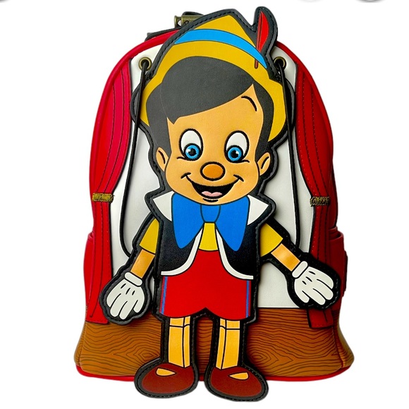 DISNEY Pinocchio Marionette Mini Backpack - Picture 1 of 6